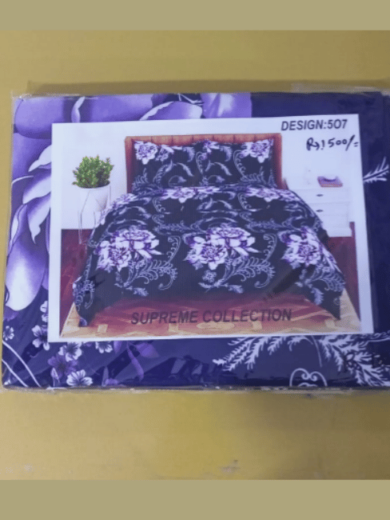 Supreme Collection Double Bed Sheet – Premium Quality & Stylish Prints