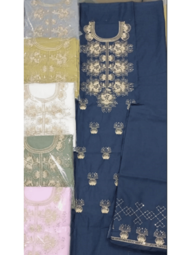 Rayxwear 2-Piece Unstitched Suit – Premium Fabric & Elegant Colors